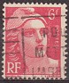 France - 1947 - Personajes - 6 F - Rojo - Francia, Marianne - Scott 580 - Marianne - 0